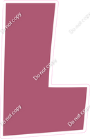 LG 18" Individuals - Flat Mauve L