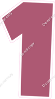 LG 18" Individuals - Flat Mauve 1