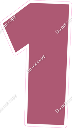 LG 18" Individuals - Flat Mauve 1