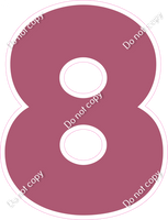 LG 18" Individuals - Flat Mauve 8