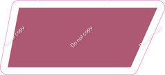 LG 18" Individuals - Flat Mauve Dash