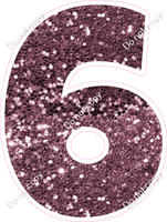 LG 18" Individuals - Mauve Sparkle 6
