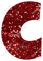 LG 23.5" Individuals - Crimson Sparkle C