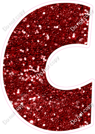LG 23.5" Individuals - Crimson Sparkle C