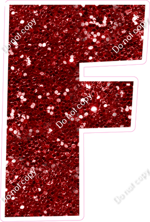LG 23.5" Individuals - Crimson Sparkle F