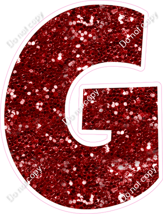 LG 23.5" Individuals - Crimson Sparkle G