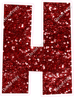 LG 23.5" Individuals - Crimson Sparkle H