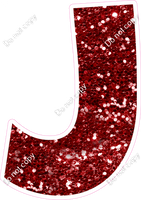 LG 23.5" Individuals - Crimson Sparkle J