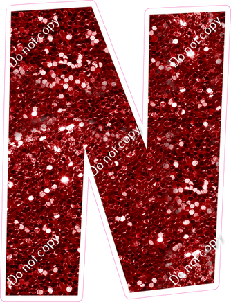 LG 23.5" Individuals - Crimson Sparkle N