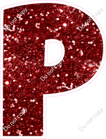 LG 23.5" Individuals - Crimson Sparkle P
