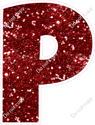 LG 23.5" Individuals - Crimson Sparkle P