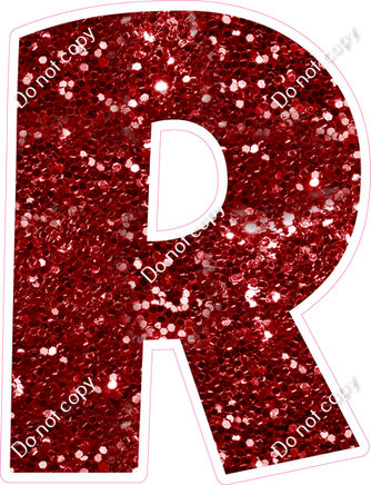 LG 23.5" Individuals - Crimson Sparkle R