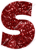 LG 23.5" Individuals - Crimson Sparkle S