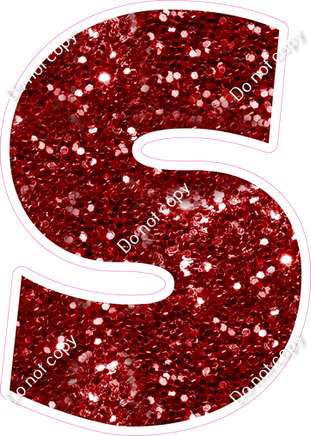LG 23.5" Individuals - Crimson Sparkle S
