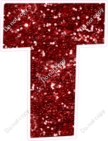 LG 23.5" Individuals - Crimson Sparkle T