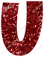 LG 23.5" Individuals - Crimson Sparkle U