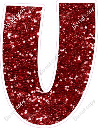 LG 23.5" Individuals - Crimson Sparkle U