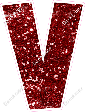 LG 23.5" Individuals - Crimson Sparkle V