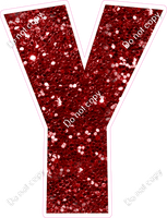 LG 23.5" Individuals - Crimson Sparkle Y