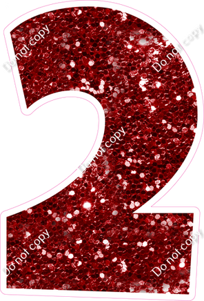 LG 23.5" Individuals - Crimson Sparkle 2
