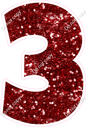 LG 23.5" Individuals - Crimson Sparkle 3