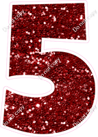 LG 23.5" Individuals - Crimson Sparkle 5