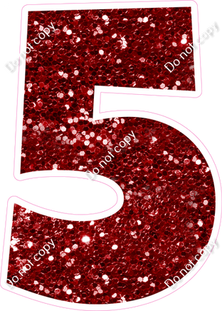 LG 23.5" Individuals - Crimson Sparkle 5
