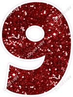 LG 23.5" Individuals - Crimson Sparkle 9
