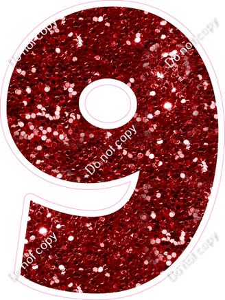 LG 23.5" Individuals - Crimson Sparkle 9