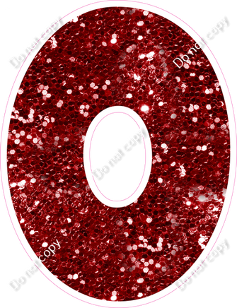 LG 23.5" Individuals - Crimson Sparkle