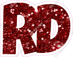 LG 23.5" Individuals - Crimson Sparkle RD