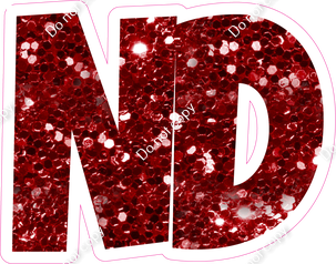 LG 23.5" Individuals - Crimson Sparkle ND