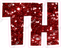 LG 23.5" Individuals - Crimson Sparkle TH