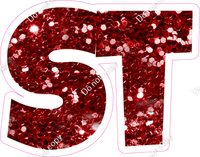 LG 23.5" Individuals - Crimson Sparkle ST