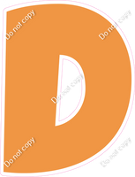 LG 23.5" Individuals - Flat Amber D