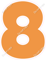 LG 23.5" Individuals - Flat Amber 8
