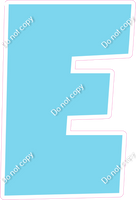 LG 23.5" Individuals - Flat Baby Blue E