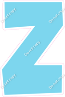 LG 23.5" Individuals - Flat Baby Blue Z