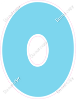 LG 23.5" Individuals - Flat Baby Blue