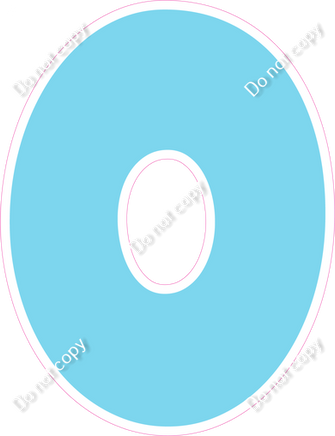 LG 23.5" Individuals - Flat Baby Blue