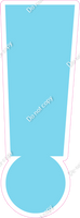 LG 23.5" Individuals - Flat Baby Blue !