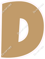 LG 23.5" Individuals - Flat Khaki D