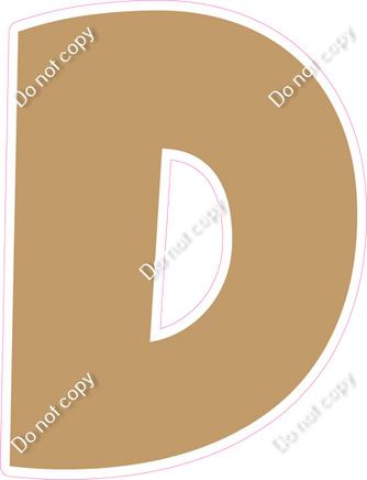 LG 23.5" Individuals - Flat Khaki D