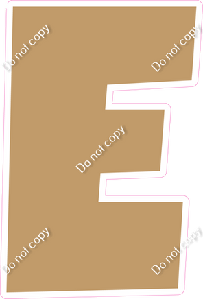LG 23.5" Individuals - Flat Khaki E
