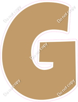 LG 23.5" Individuals - Flat Khaki G