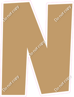 LG 23.5" Individuals - Flat Khaki N