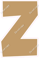 LG 23.5" Individuals - Flat Khaki Z