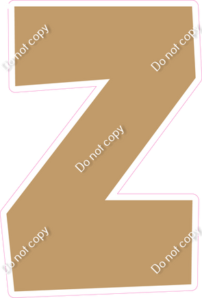 LG 23.5" Individuals - Flat Khaki Z