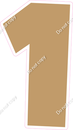 LG 23.5" Individuals - Flat Khaki 1