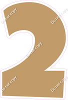 LG 23.5" Individuals - Flat Khaki 2